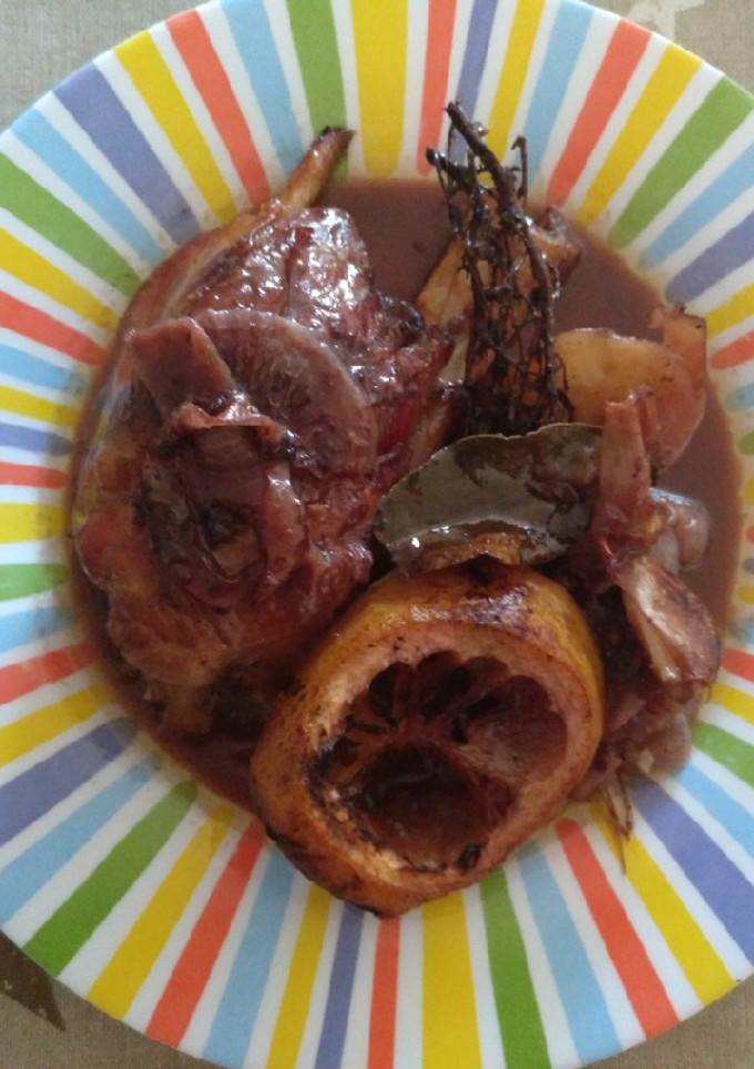 Una foto de Codillo al horno