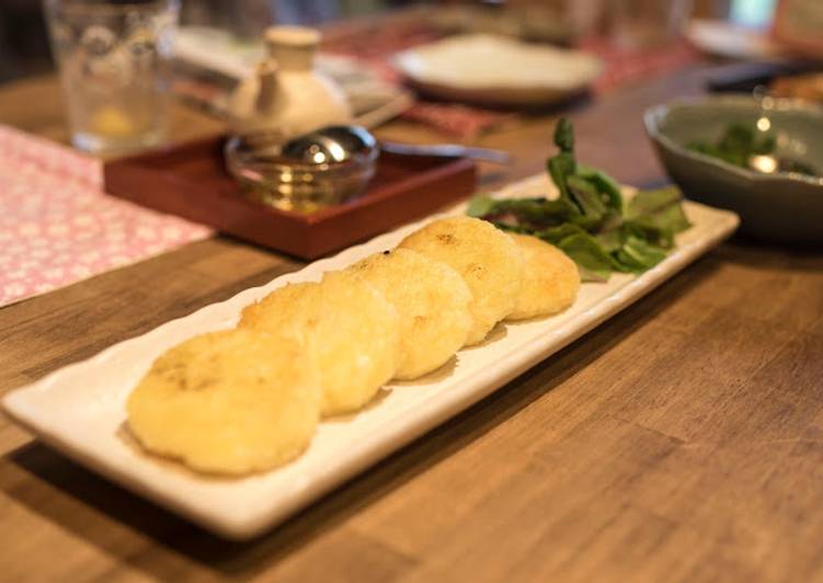 Simple Way to Make Homemade Cheese stuffed Potato Cakes