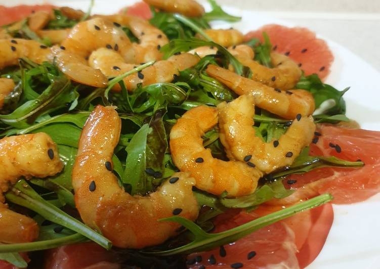 Жареные королевские креветки с чесноком. Рецепт Рецепт Еда, Кулинария, Вкусная е