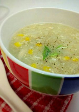 Foto resep Sup Jagung Ayam
