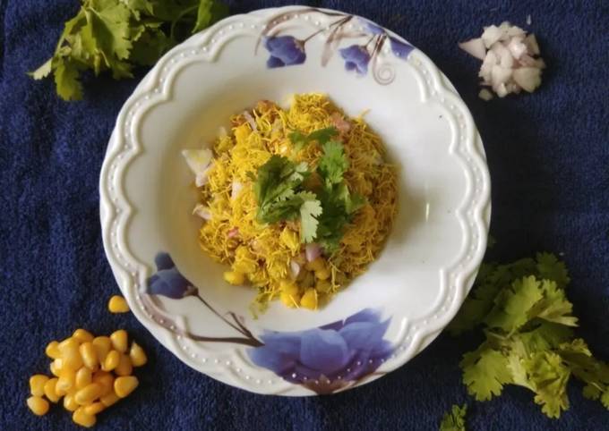 Corn bhel Recipe by Jigisha Modi - Cookpad