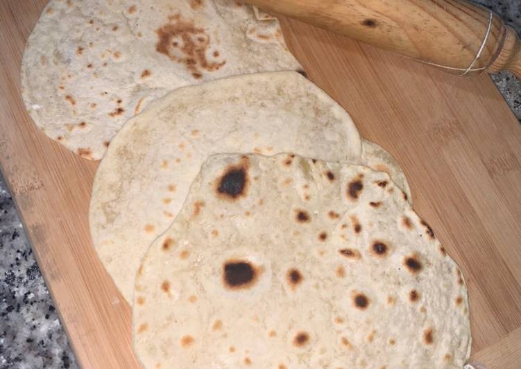 Soft flour tortillas