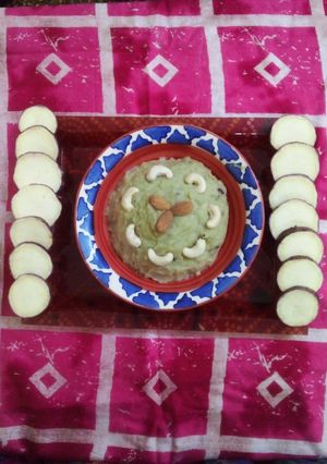 શક્કરિયા નો હલવો (Sweet Potato Halwa Recipe In Gujarati) રેસીપી મુખ્ય ફોટો