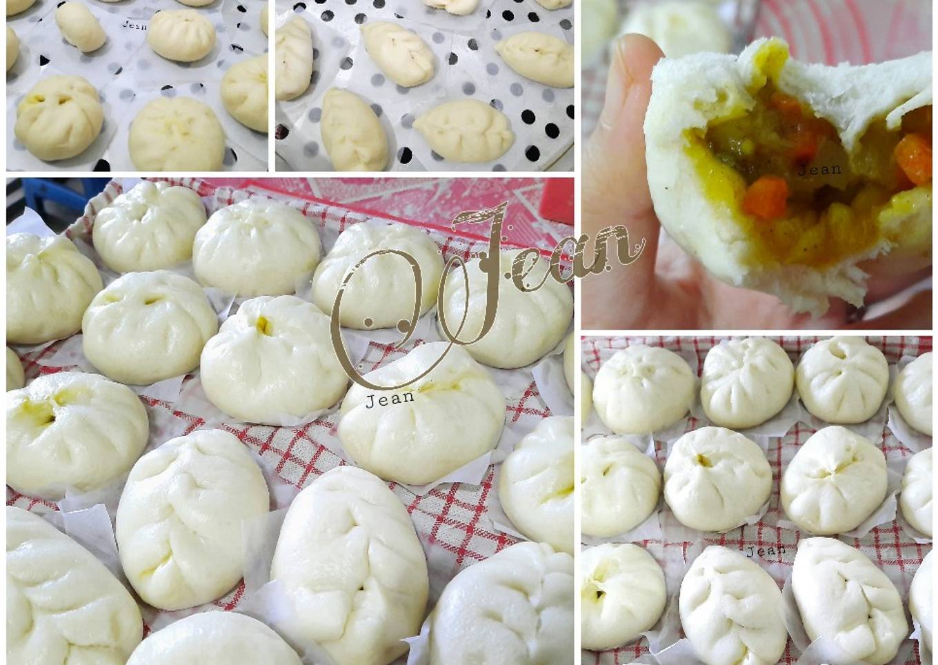 Vegetable Curry Pao (Autolyse Method)