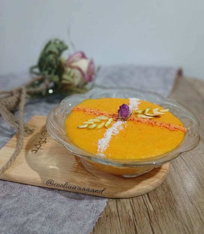 عکسی از دستور فرنی هویج🥕