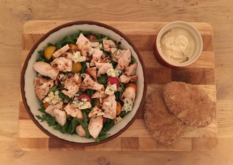 Simple Way to Make Chicken &amp; Blue Cheese Salad in 20 Minutes for Family