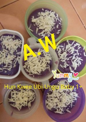 Foto resep Hun Kwee Ubi Ungu Baby 1+