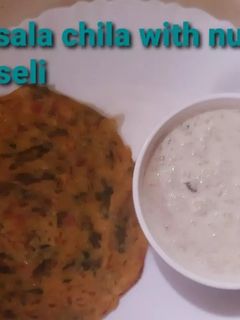 मसाला चीला (Masala cheela recipe in hindi) रेसिपी मुख्य फोटो