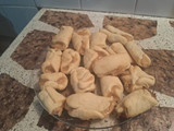 Bizcochitos materos rellenos con crema de cebada