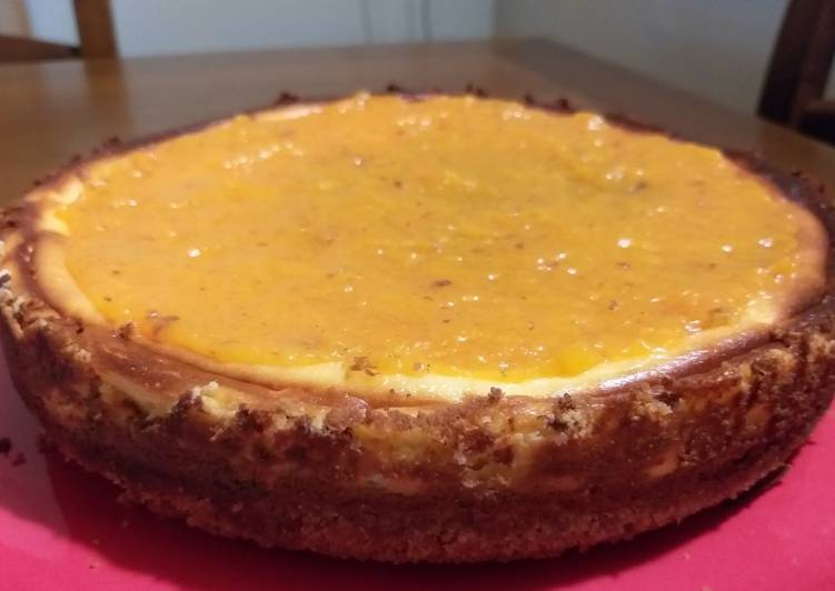 New York Cheesecake autunnale ai cachi