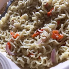 A picture of Indomie Noodles.