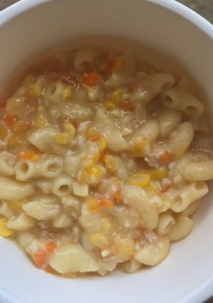 Foto resep MPASI Makaroni jagung anti GTM (9mo +)