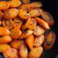 A picture of Pan-fried Carrots.