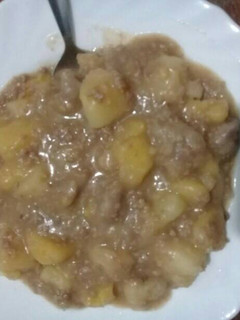 A picture of Arrowroots(nduma) and banana.