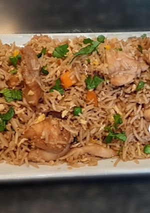 A picture of 🍛Chicken Egg Fried Rice🍛.