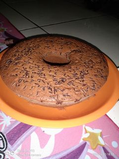 Foto resep Bolu panggang coklat messes takaran gelas