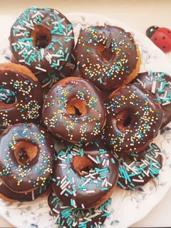 عکسی از دستور مینی دونات های خوشمزه من🍩🍩