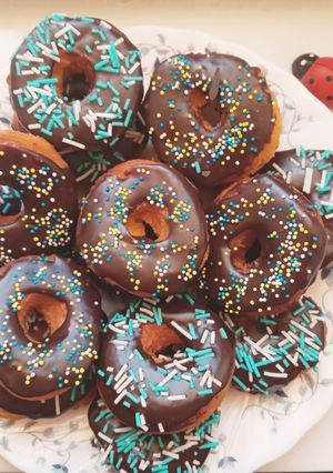 عکسی از دستور مینی دونات های خوشمزه من🍩🍩