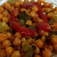 A picture of Crispy Crunchy Chilli Chana.