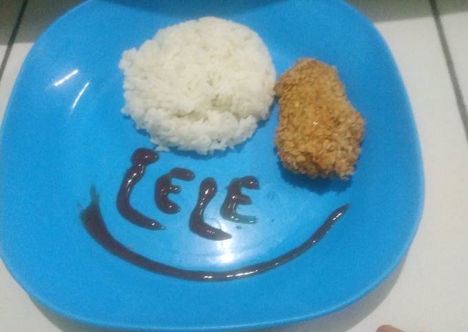 9. Lele katsu oatmeal