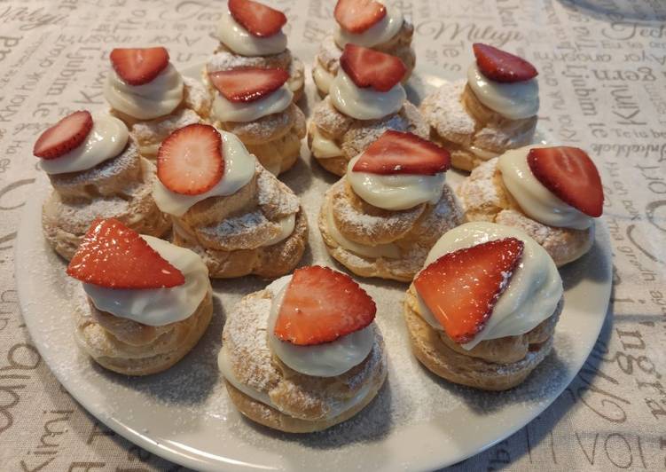 Zeppole di San Giuseppe al forno