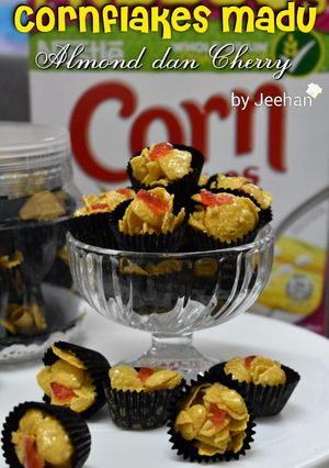 Foto resep Cornflakes Madu Almond dan cherry