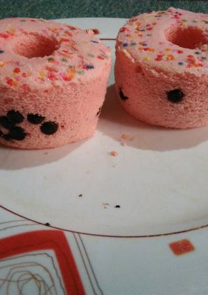 Foto resep Mini strawberry chiffon cake