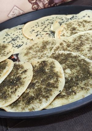 عکسی از دستور نان ملاقه ای