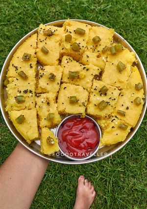 A picture of Dhokla .