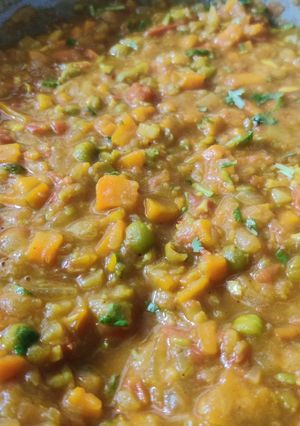 A picture of Pav bhaji.