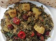 A picture of aalu roti