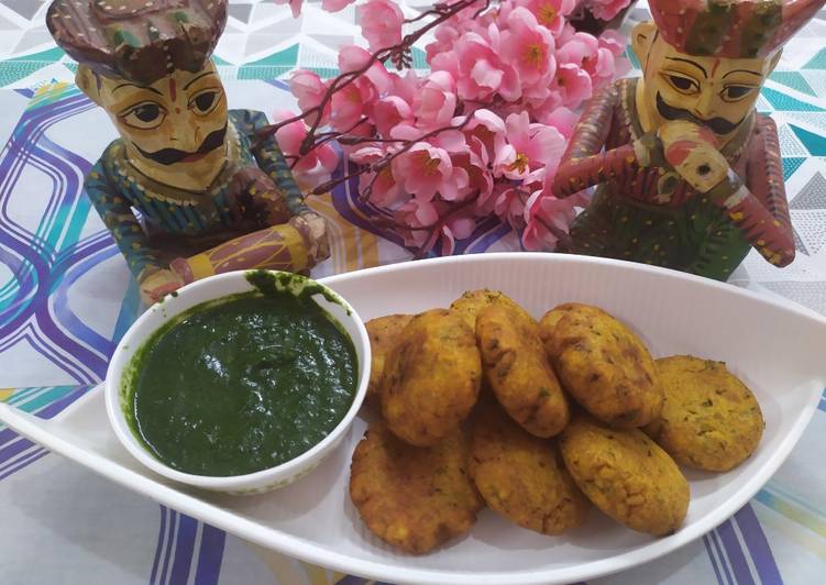 Steps to Make Perfect Sweet potato Tikki