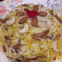 A picture of Shahi zarda.