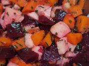 Una foto de ensalada para congelar