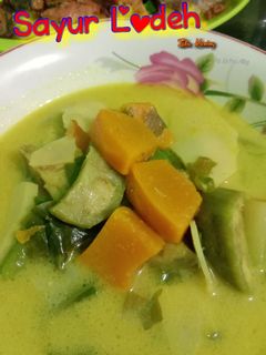 Foto resep Sayur Lodeh Labu Kuning