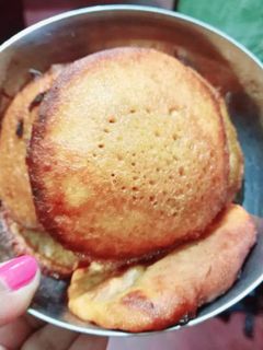 बनाना पैनकेक(banana pancake recipe in hindi) रेसिपी मुख्य फोटो