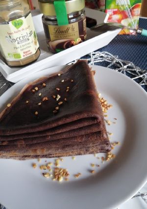 Une photo de Crêpes au chocolat