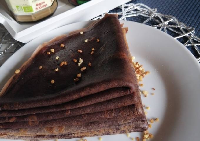 Crêpes au chocolat