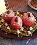 Tomates rellenos veraniegos. 🍅🍅🍅