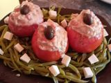 Tomates rellenos veraniegos. 🍅🍅🍅