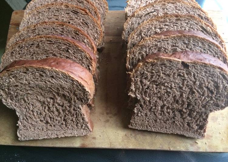 Langkah Mudah untuk Membuat Roti tawar coklat, Bikin Ngiler