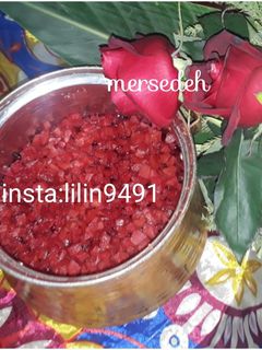 عکسی از دستور مربای به