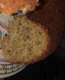 Torta de banana avena y semillas