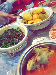 صورة لوصفة سلطة جرجير بالرمان (تركية)