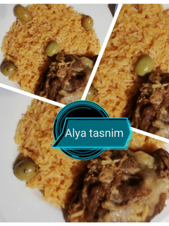 صورة لوصفة أرز🍚🥢🍚🥢🍚🥢 باللحم