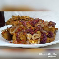 A picture of Onion tofu sauce.