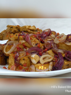 A picture of Onion tofu sauce.