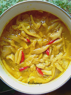 Foto resep Sayur Jamur Kuah Kuning