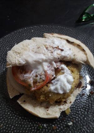 Una foto de Falafel rapio