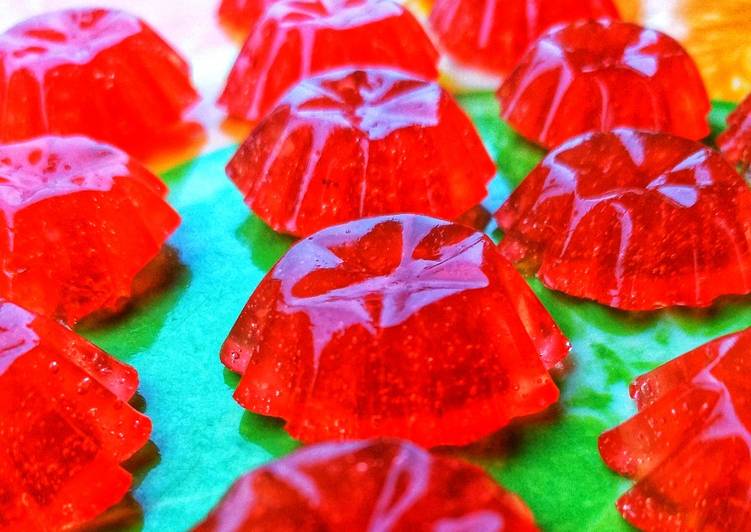 Bagaimana mengolah Wedang Uwuh jelly Candy (bandrek/bir pletok dll) Anti Gagal